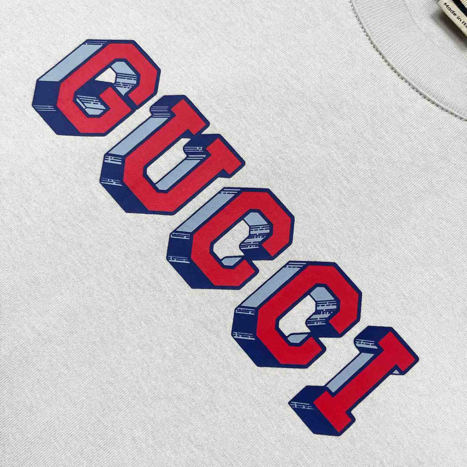 Gucci Logo-print Cotton T-shirt - EUR FASHION