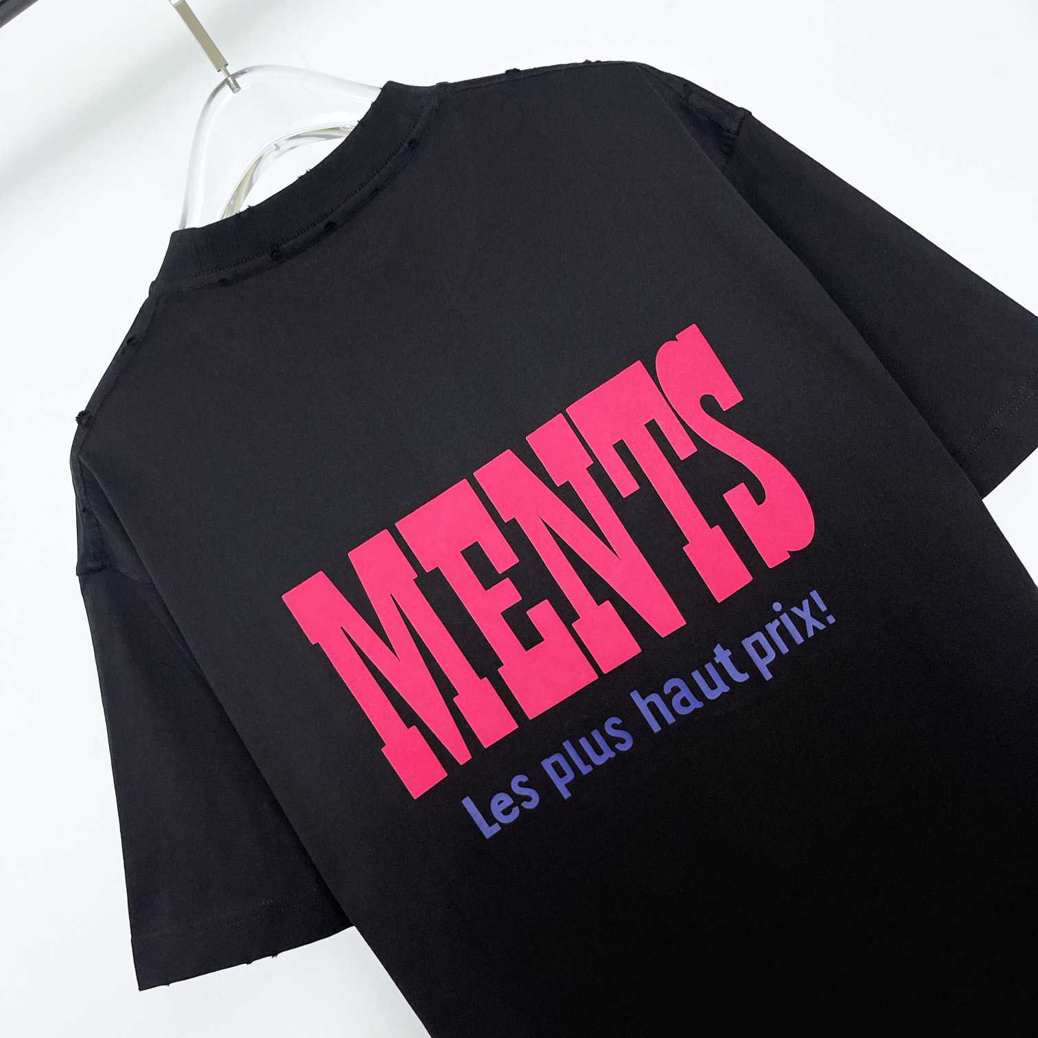 Vetements Black 'La Haute Couture' T-Shirt - EUR FASHION