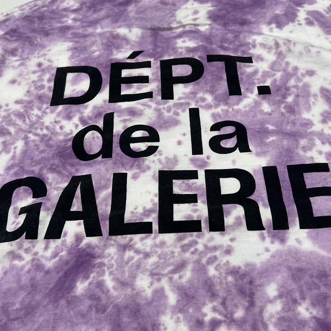 Gallery Dept. Tie-Dyed Logo-Print Cotton T-Shirt  - EUR FASHION