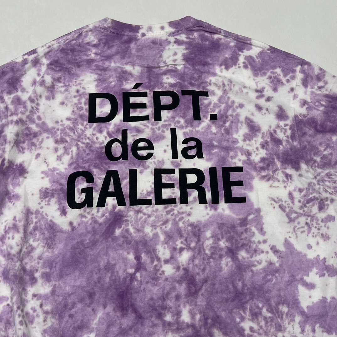 Gallery Dept. Tie-Dyed Logo-Print Cotton T-Shirt  - EUR FASHION