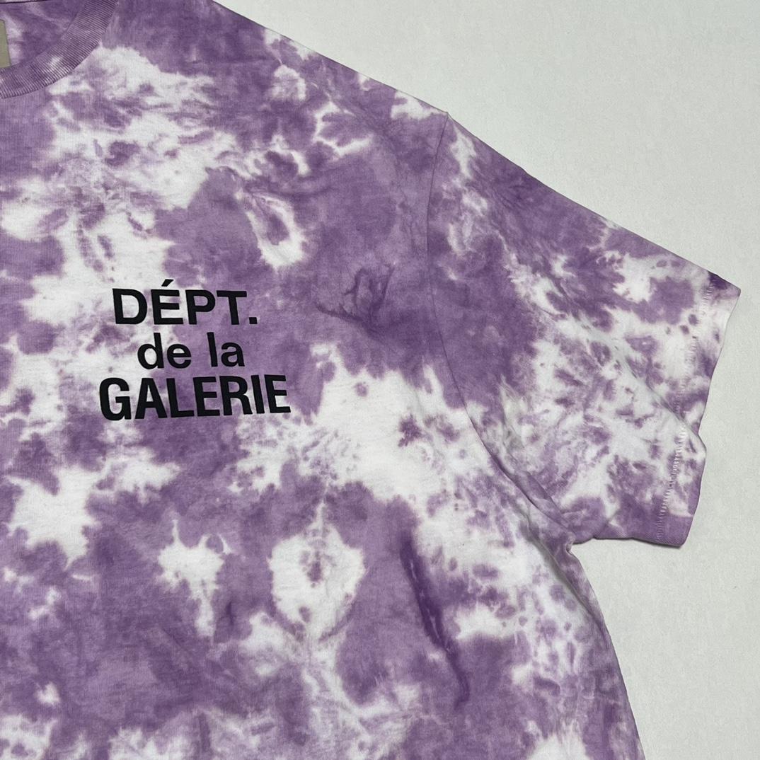 Gallery Dept. Tie-Dyed Logo-Print Cotton T-Shirt  - EUR FASHION