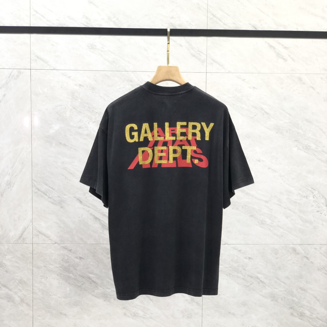 Gallery Dept. Cotton T-Shirt  - EUR FASHION