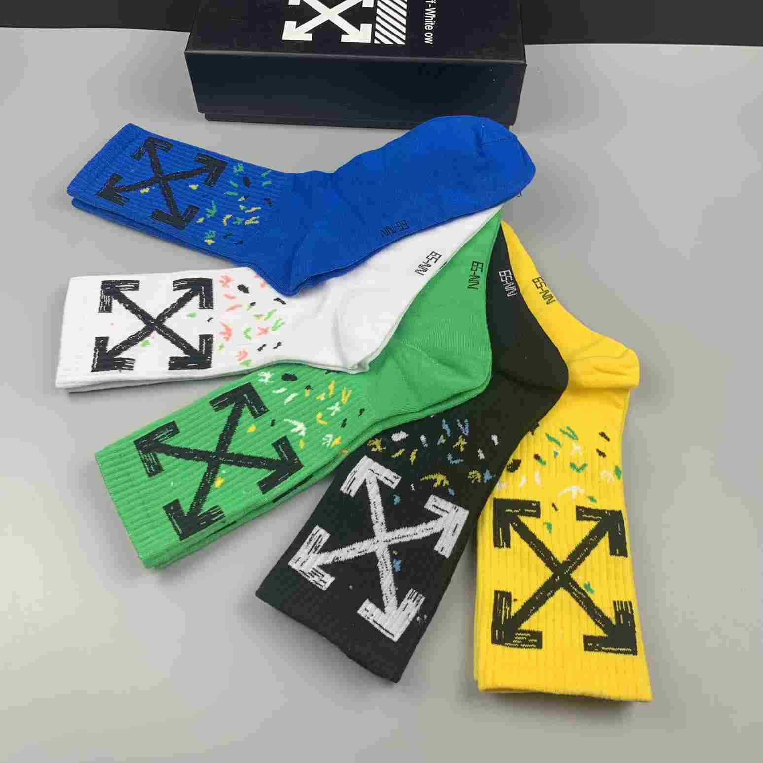 Off White Socks/Box - EUR FASHION