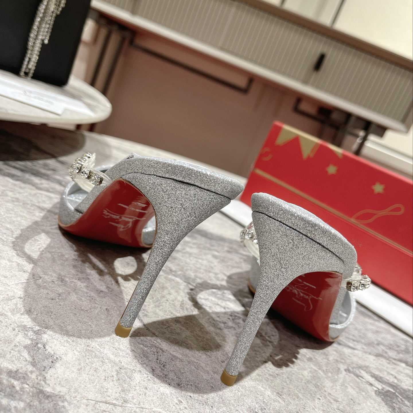 Christian Louboutin Planet Queen 70mm Mules Pumps  - EUR FASHION