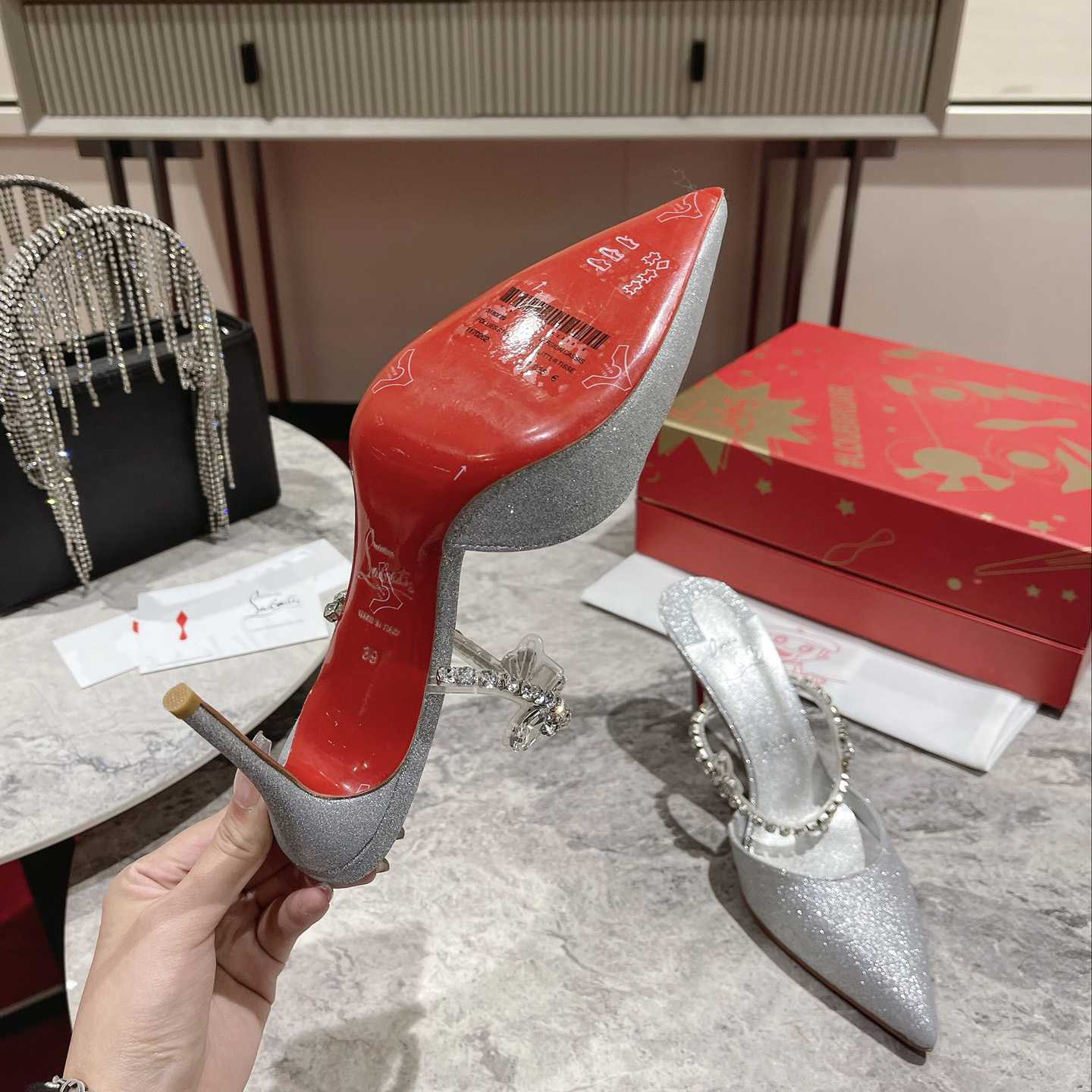 Christian Louboutin Planet Queen 70mm Mules Pumps  - EUR FASHION