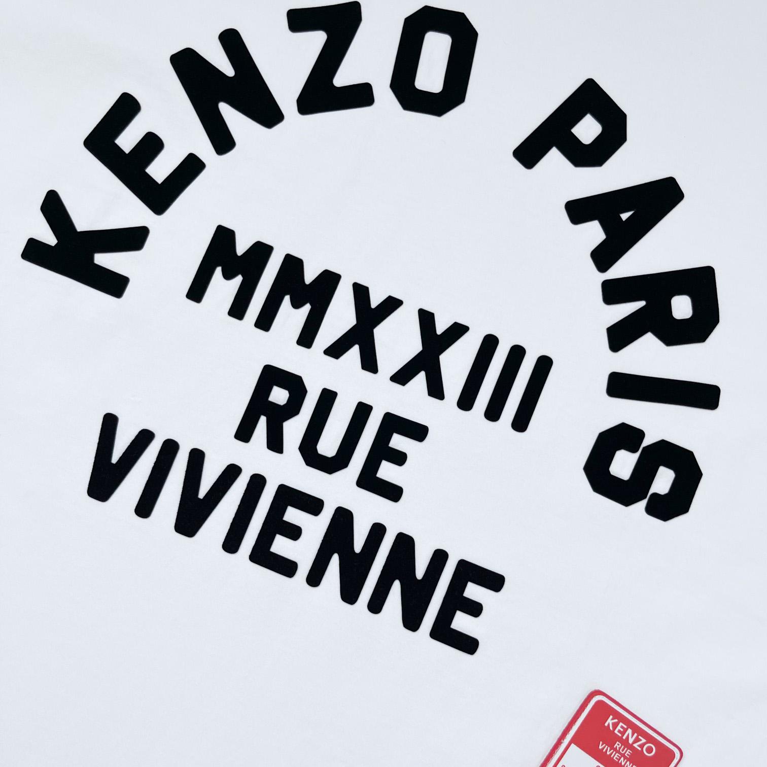 Kenzo Rue Vivienne Crewneck T-Shirt - EUR FASHION