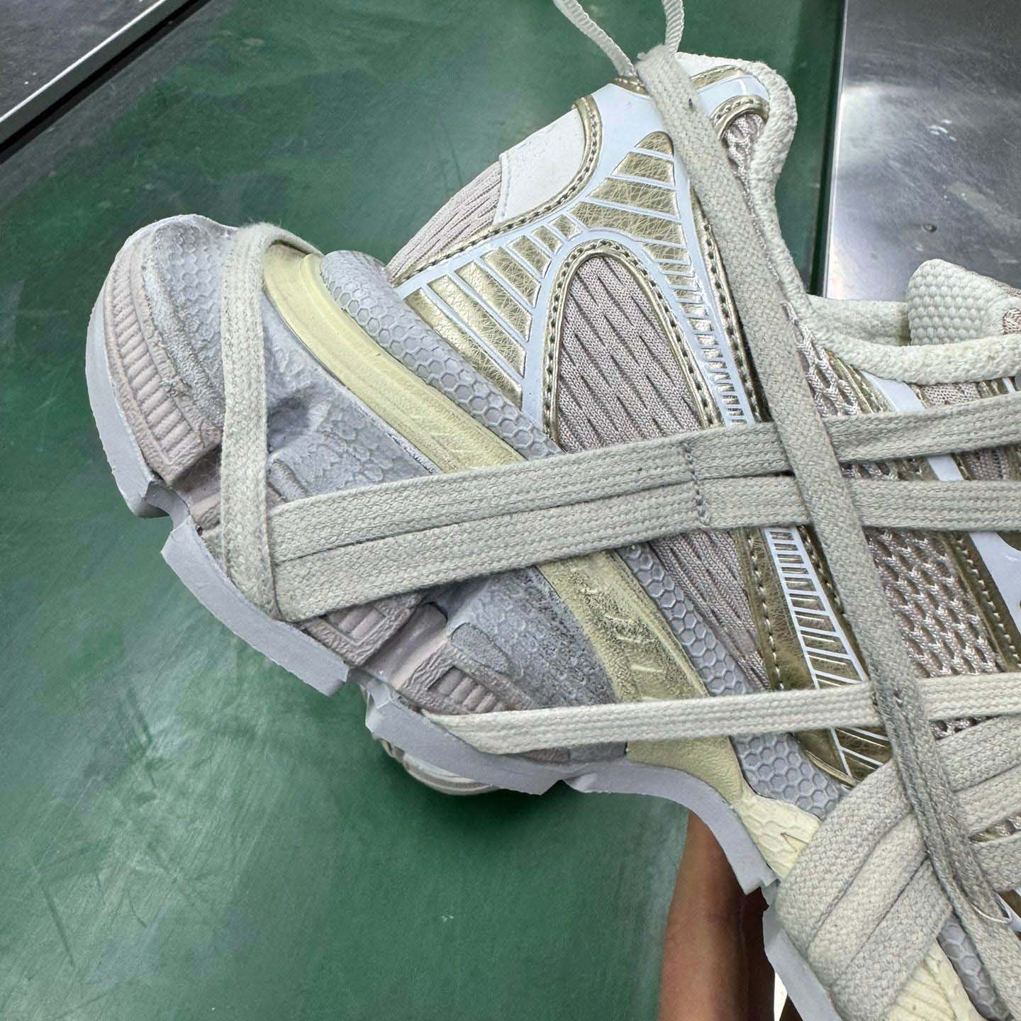 Balenciaga 3XL Extreme Lace Sneaker In Light Beige - EUR FASHION
