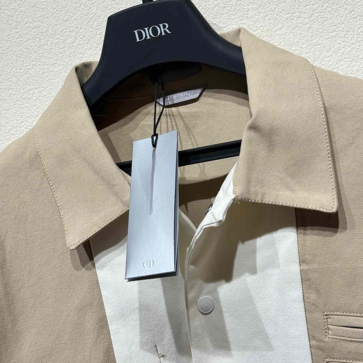 Dior Coach Jacket Beige Cotton Denim - EUR FASHION