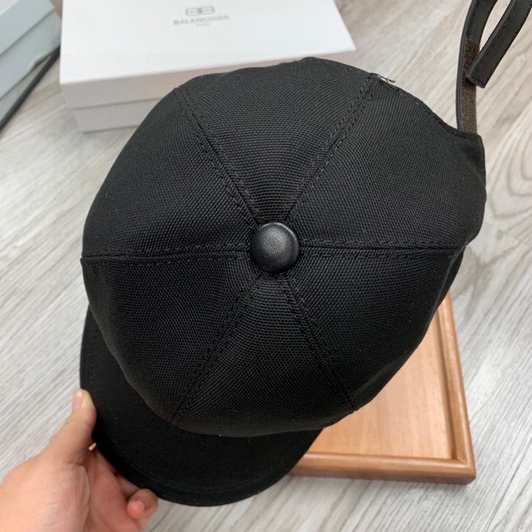 Balenciaga Embroidered-logo Six-panel Cap - EUR FASHION