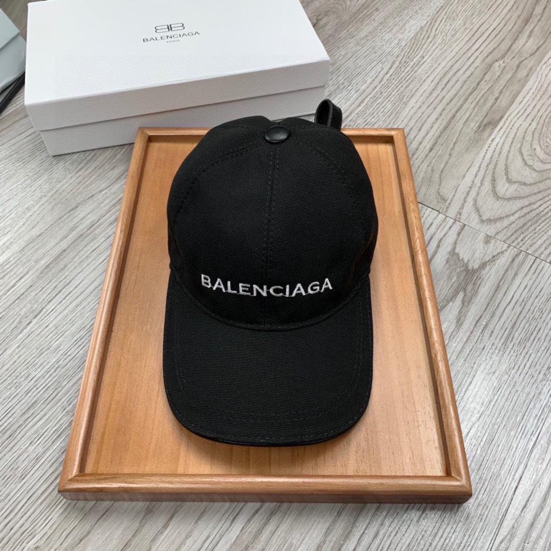 Balenciaga Embroidered-logo Six-panel Cap - EUR FASHION