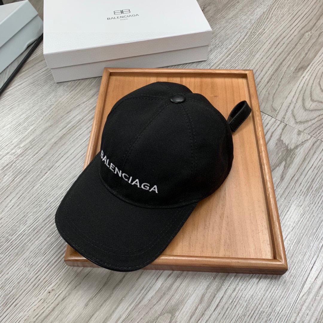 Balenciaga Embroidered-logo Six-panel Cap - EUR FASHION