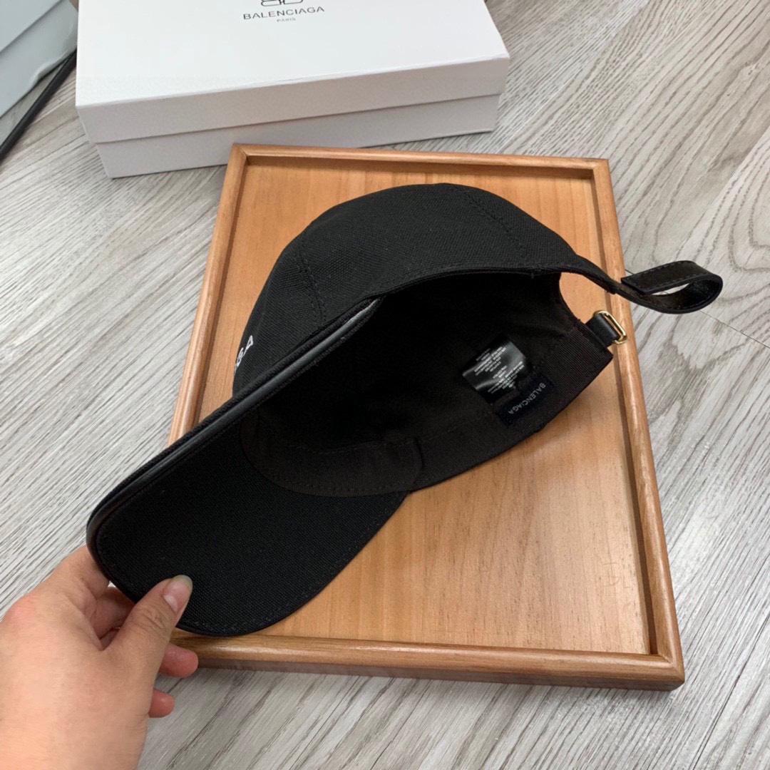 Balenciaga Embroidered-logo Six-panel Cap - EUR FASHION