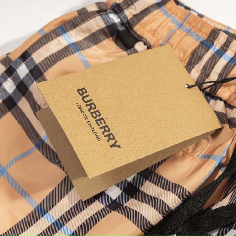 Burberry Check Swim Shorts - EUR FASHION