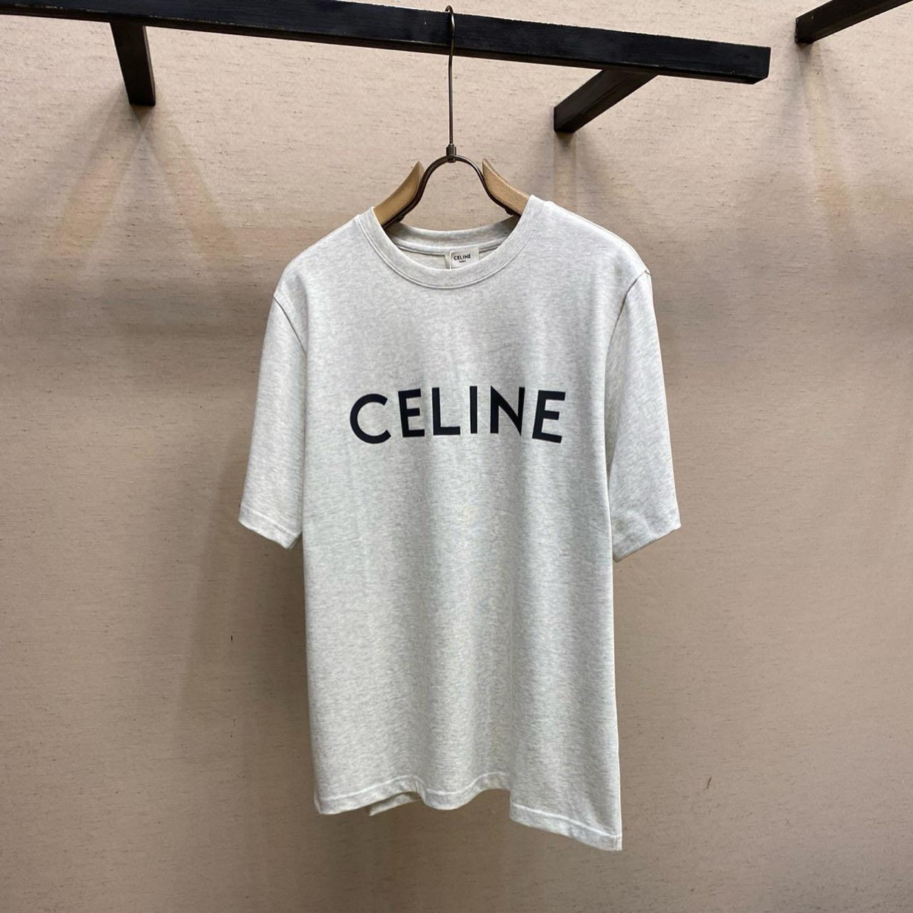 Celine Loose T-Shirt In Cotton Jersey - EUR FASHION