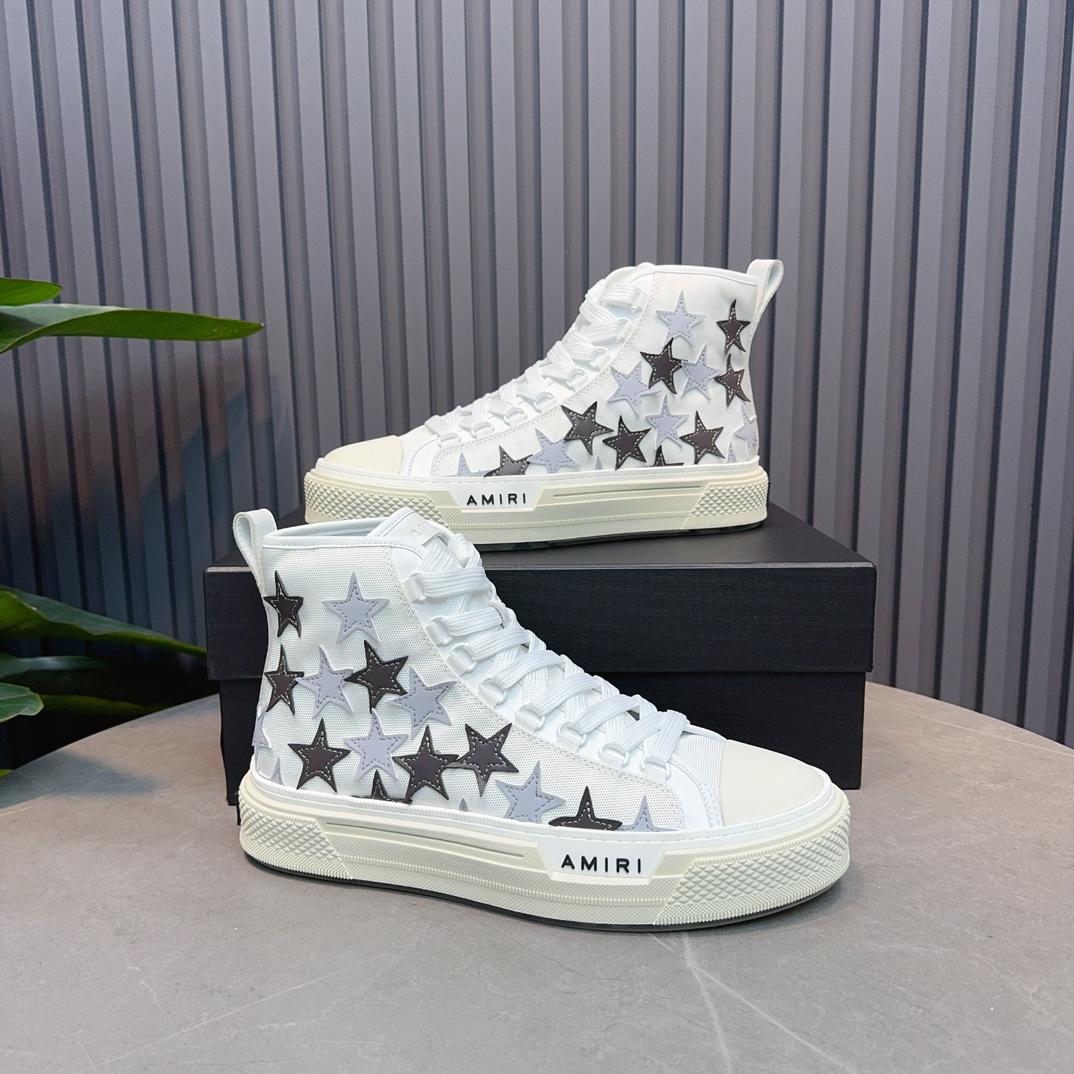 Amiri Stars High-top Sneakers - EUR FASHION