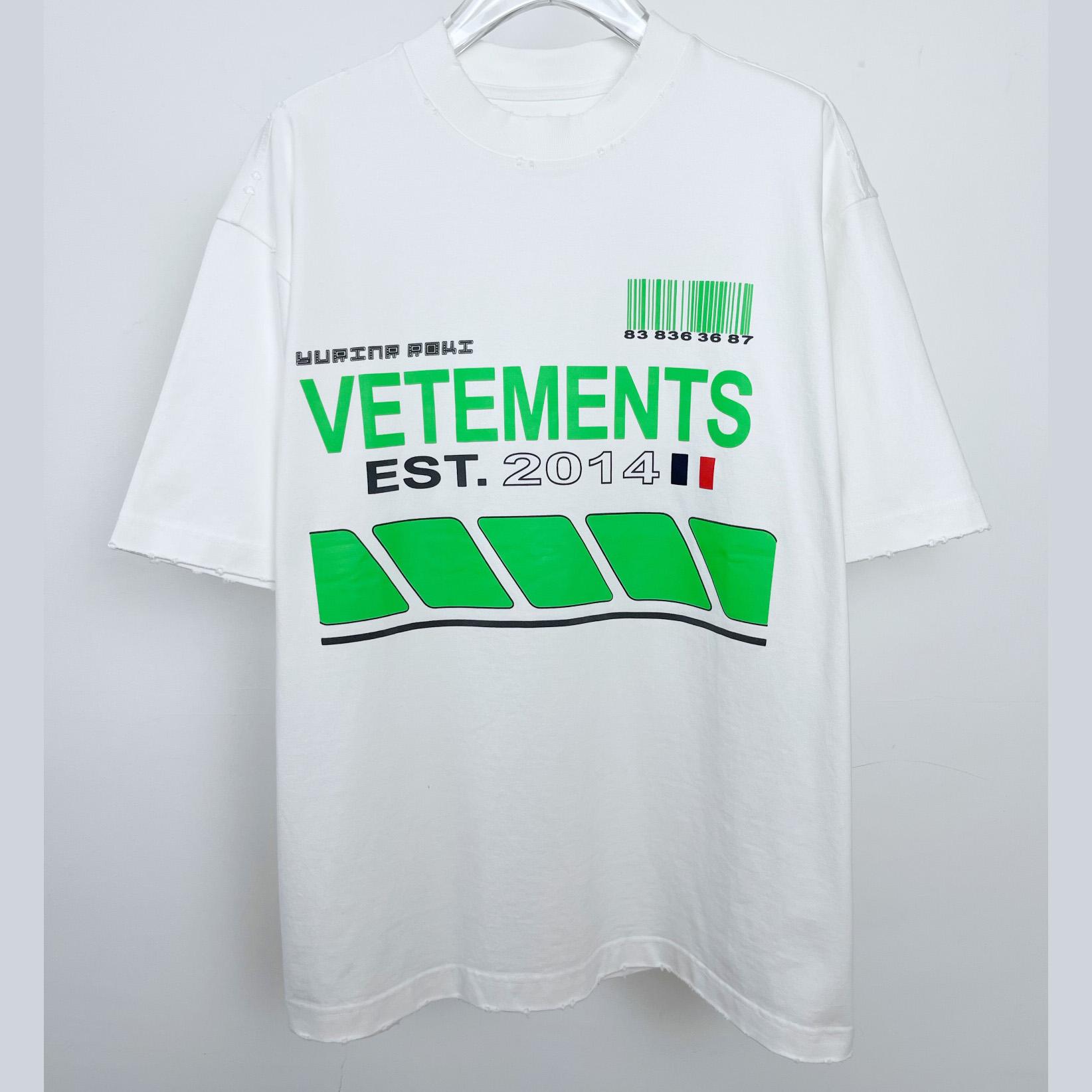 Vetements Cotton T-Shirt - EUR FASHION