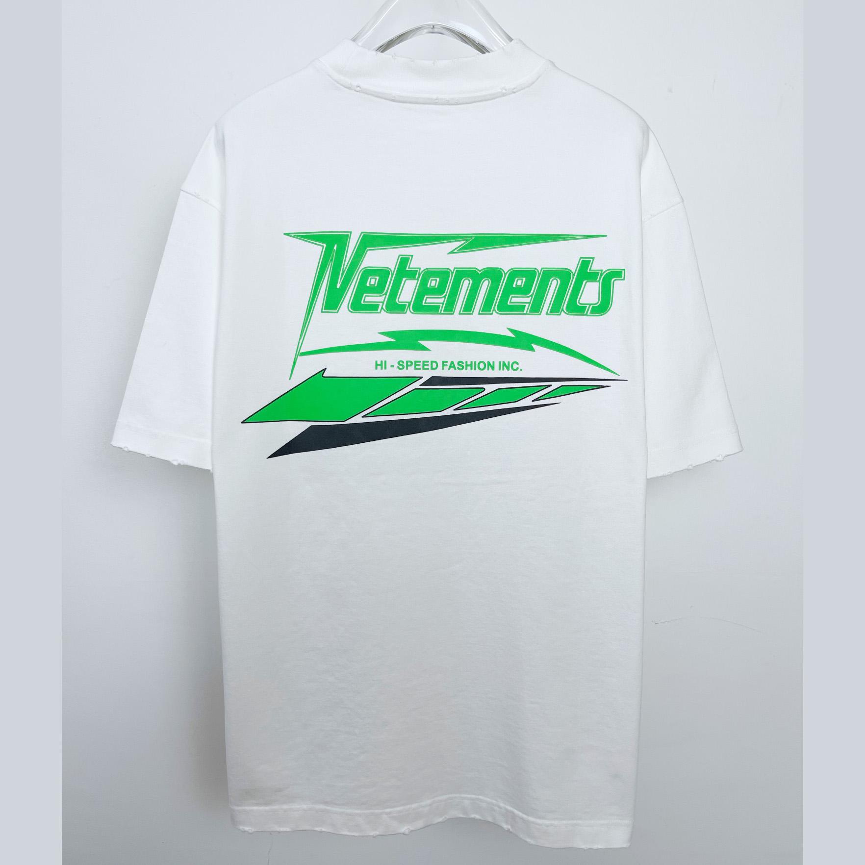 Vetements Cotton T-Shirt - EUR FASHION