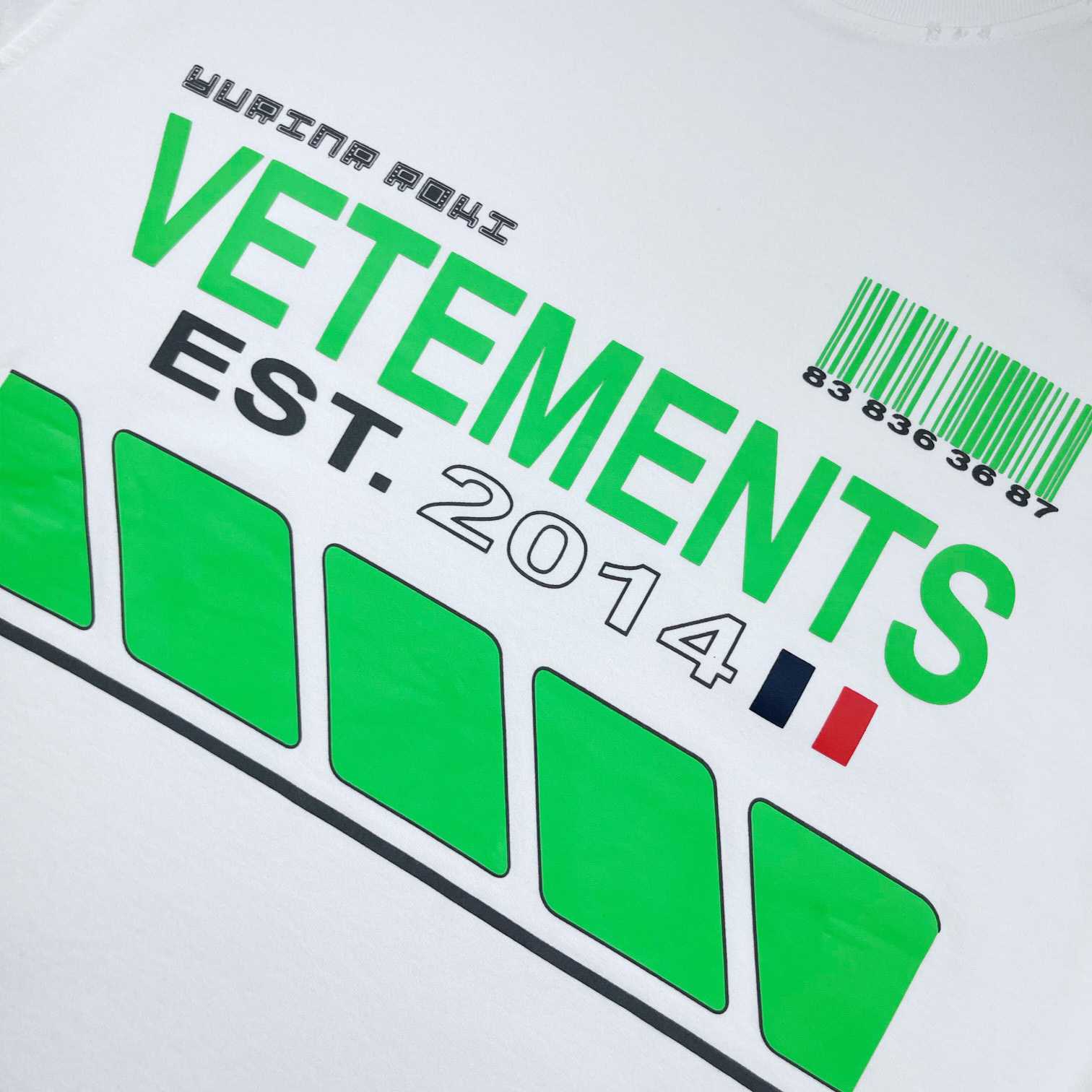 Vetements Cotton T-Shirt - EUR FASHION