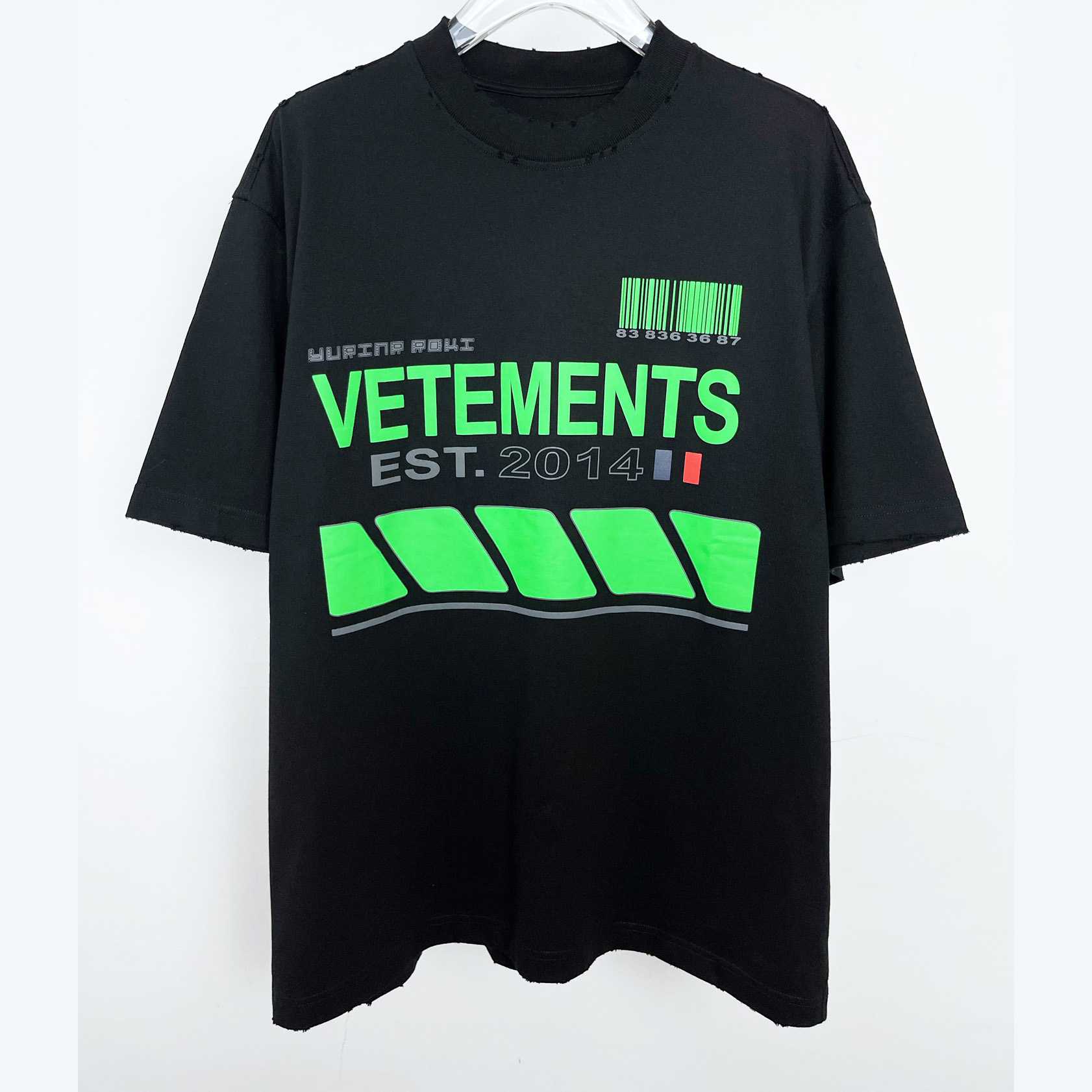 Vetements Cotton T-Shirt - EUR FASHION