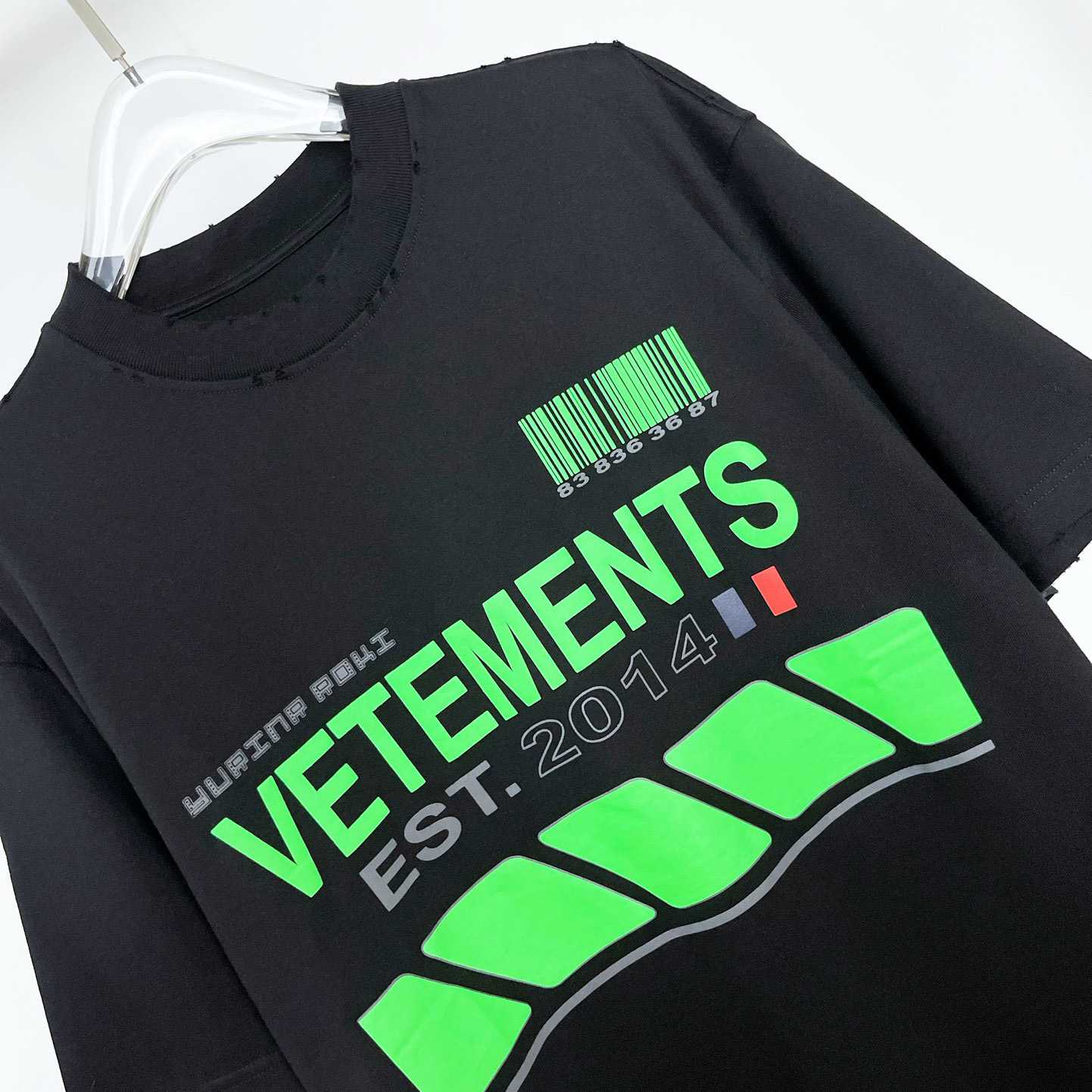 Vetements Cotton T-Shirt - EUR FASHION