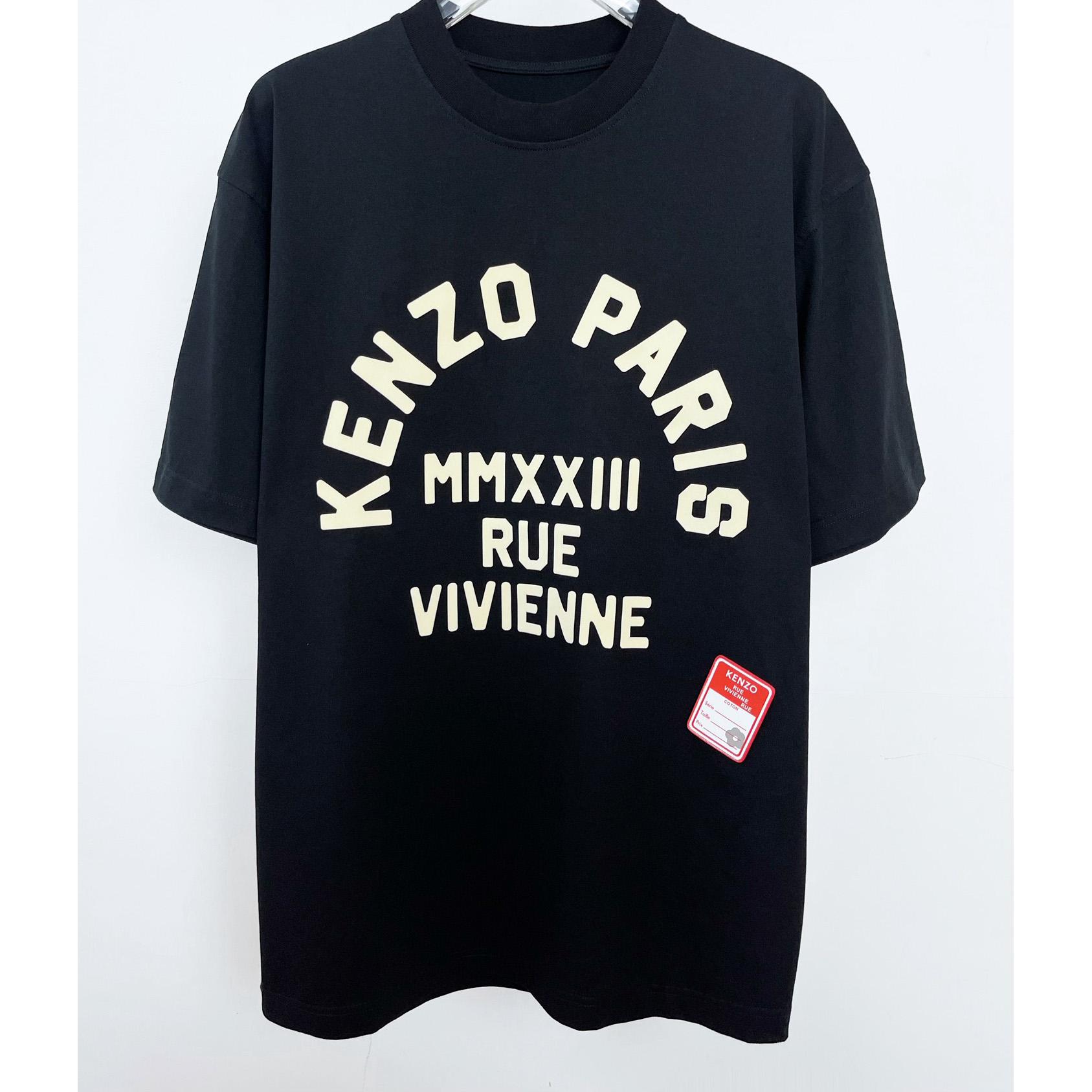 Kenzo Rue Vivienne Crewneck T-Shirt - EUR FASHION