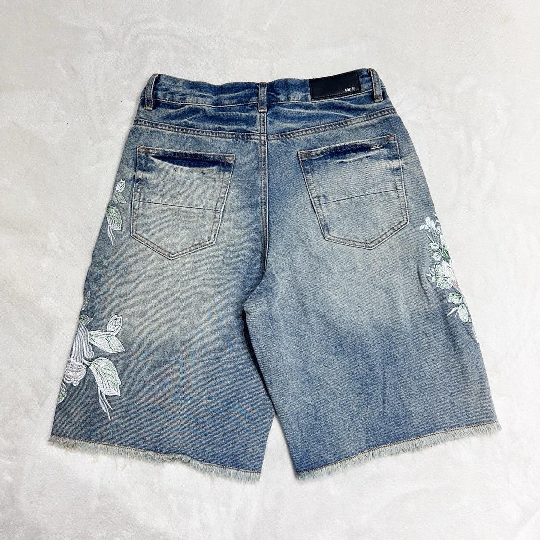 Amiri Slim-fit Denim Shorts  AM1146 - EUR FASHION