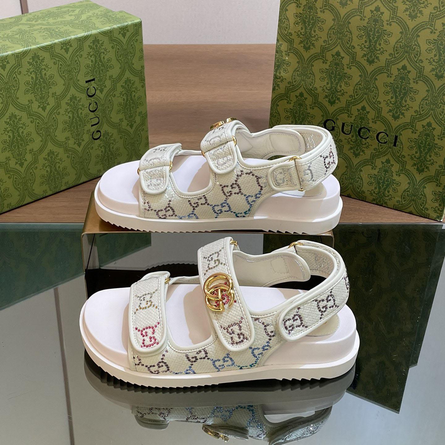 Gucci Women's Sandal With Double G - EUR FASHION