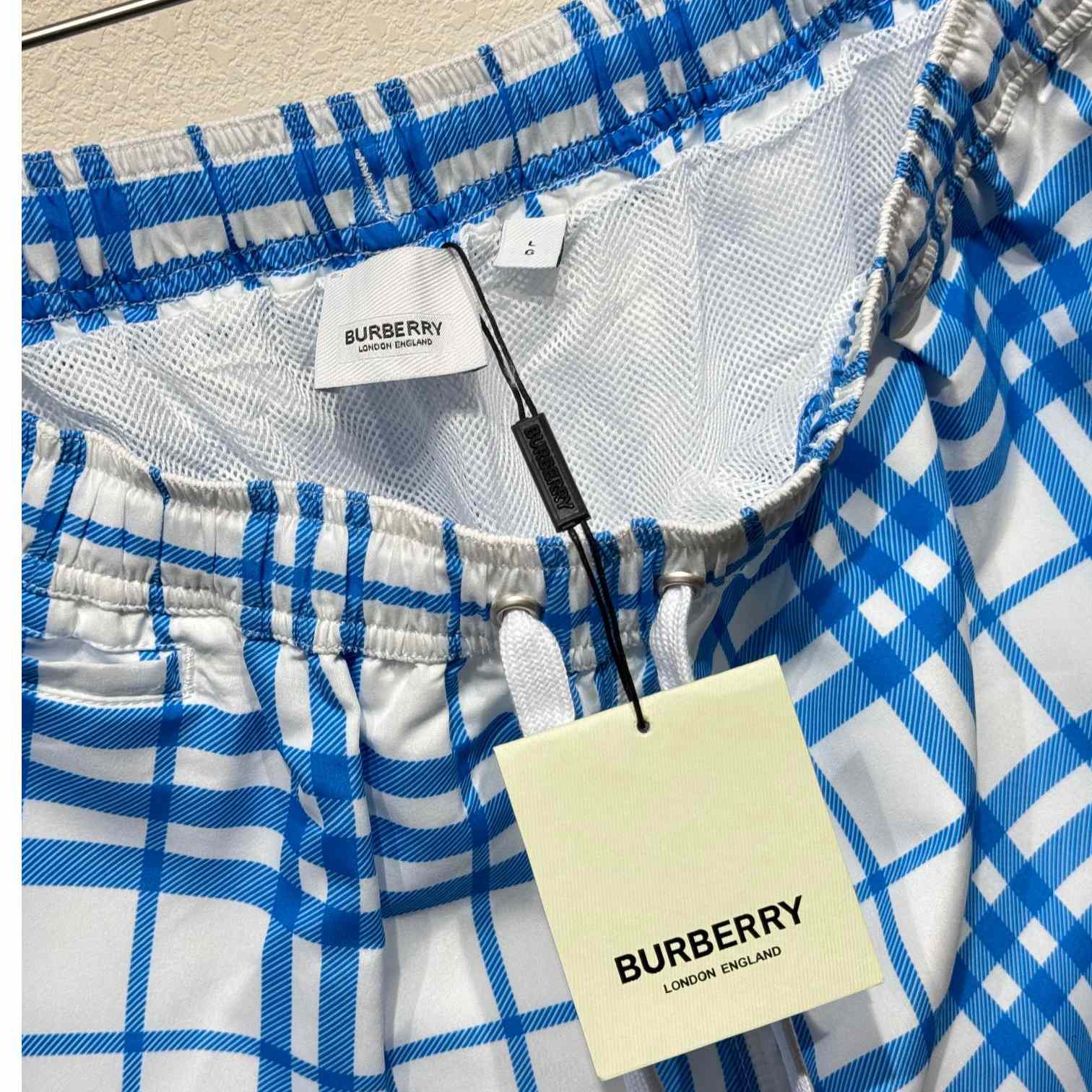 Burberry Check Swim Shorts - EUR FASHION