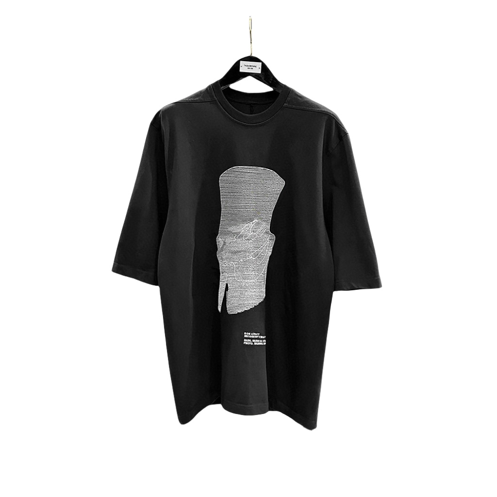 Rick Owens Ron Jumbo SS cotton T-shirt - EUR FASHION