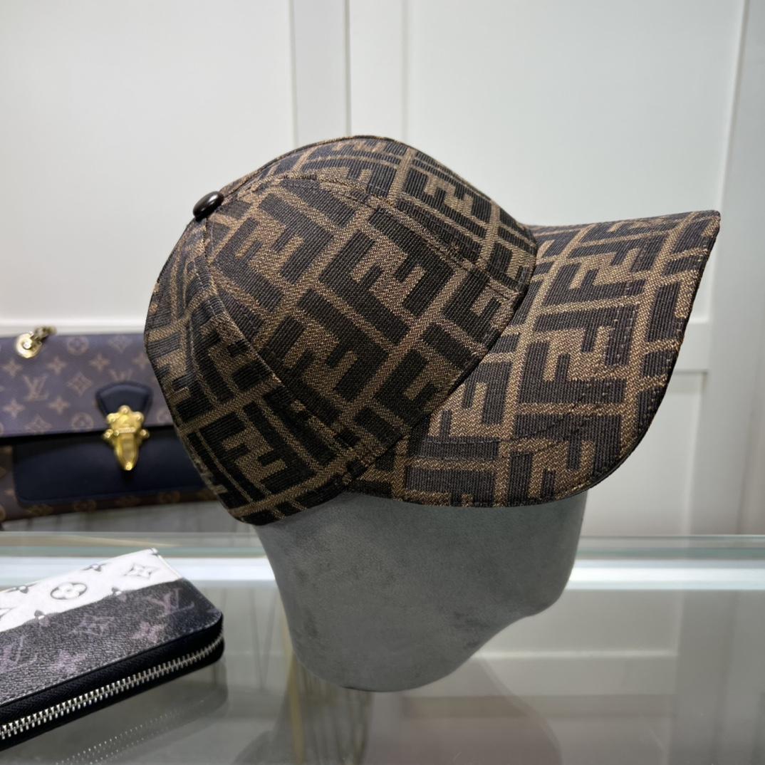 Fendi FF  Logo Baseball Cap - EUR FASHION