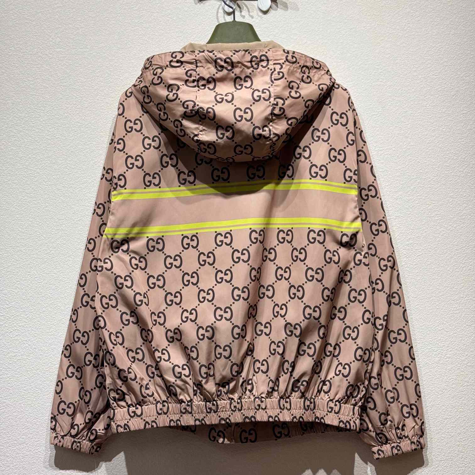 Gucci Light Nylon GG Print Hooded Jacket - EUR FASHION