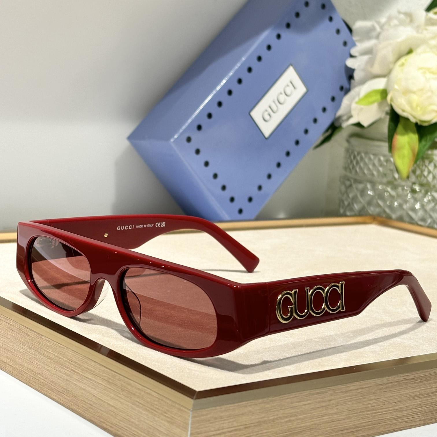 Gucci Geometric Shaped Frame Sunglasses   GG1771S - EUR FASHION