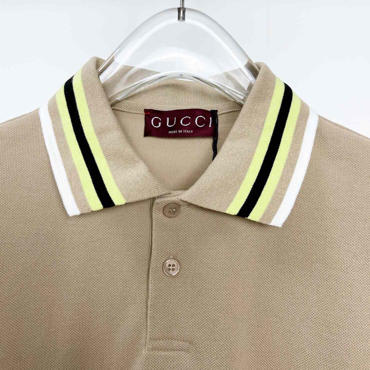 Gucci Cotton Polo Shirt With Embroidery - EUR FASHION