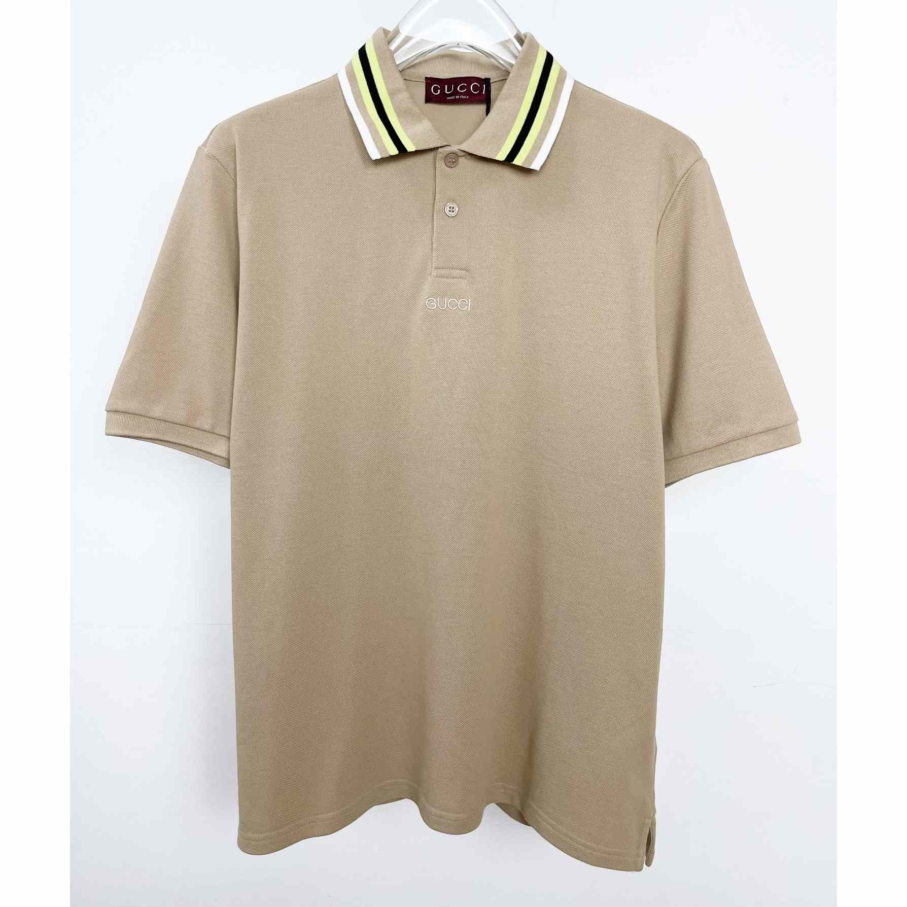 Gucci Cotton Polo Shirt With Embroidery - EUR FASHION