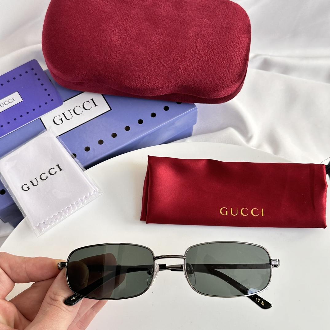 Gucci Rectangular Frame Sunglasses  GG1457S  - EUR FASHION