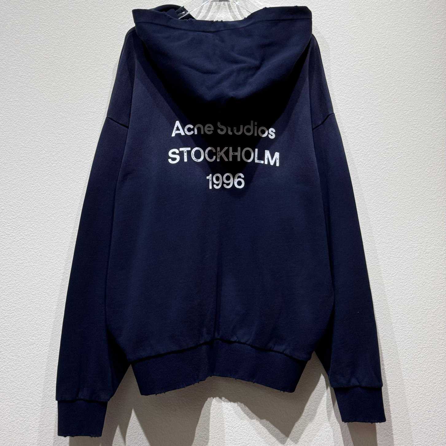 Acne Studios Logo Hooded Sweater - EUR FASHION