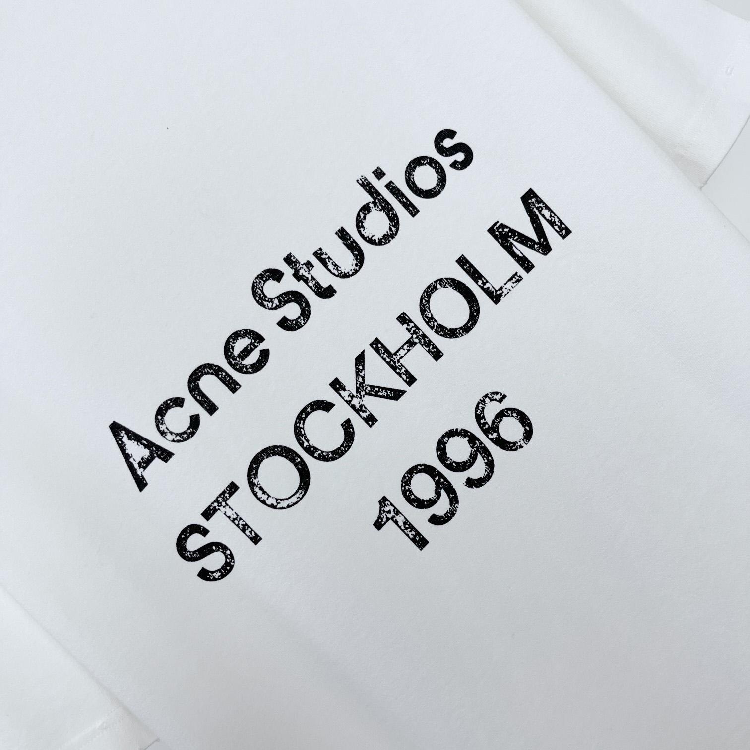 Acne Studios Cotton T-Shirt - EUR FASHION