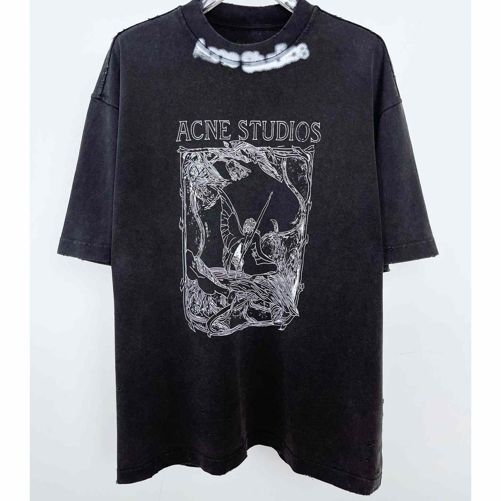 Acne Studios Cotton T-Shirt - EUR FASHION