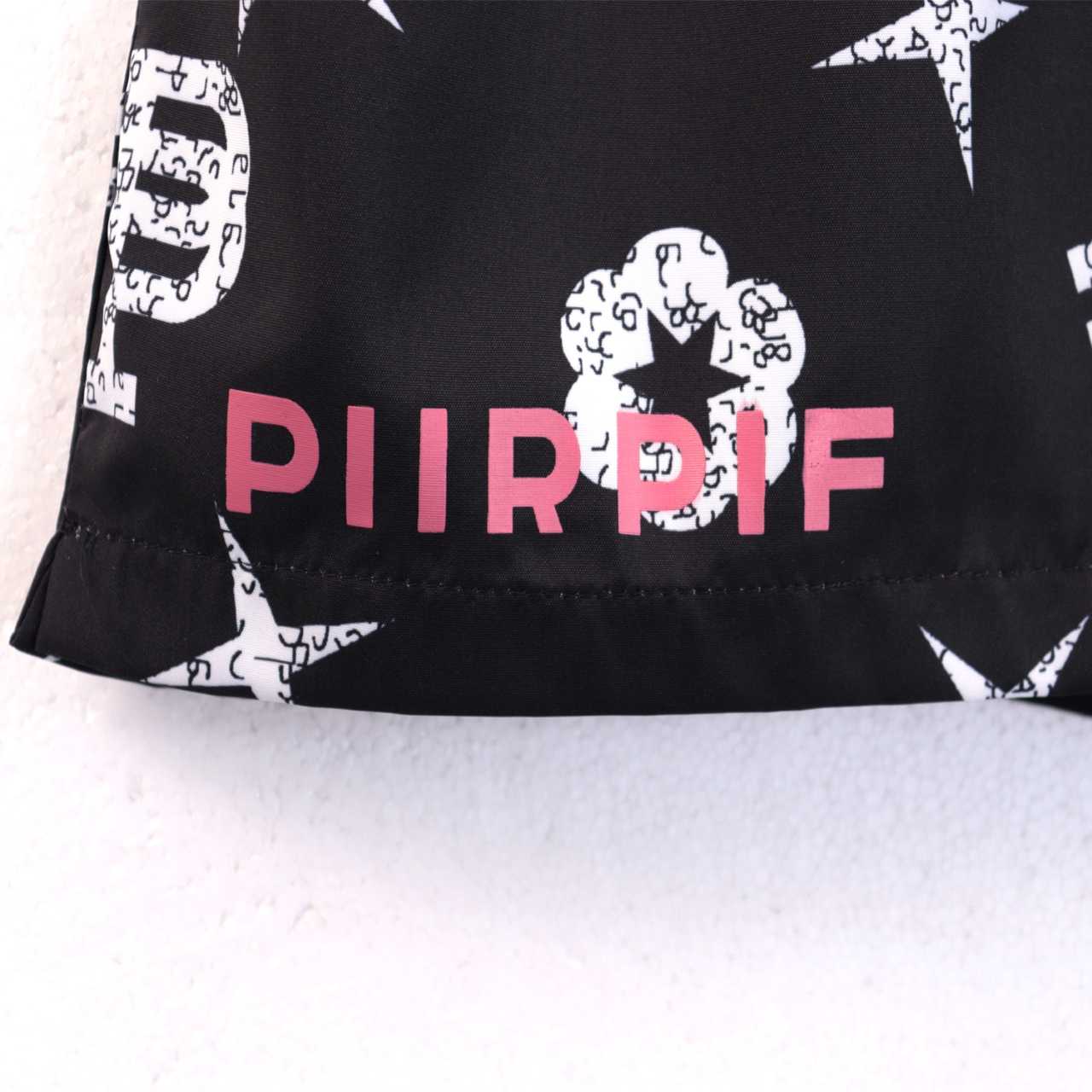 Purple-Brand Bubble Logo Short - EUR FASHION