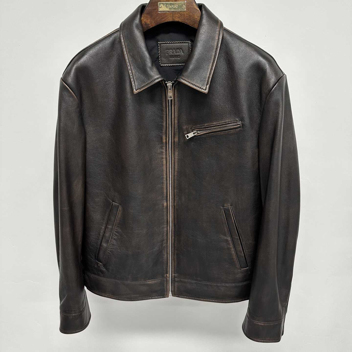 Prada Leather Jacket - EUR FASHION