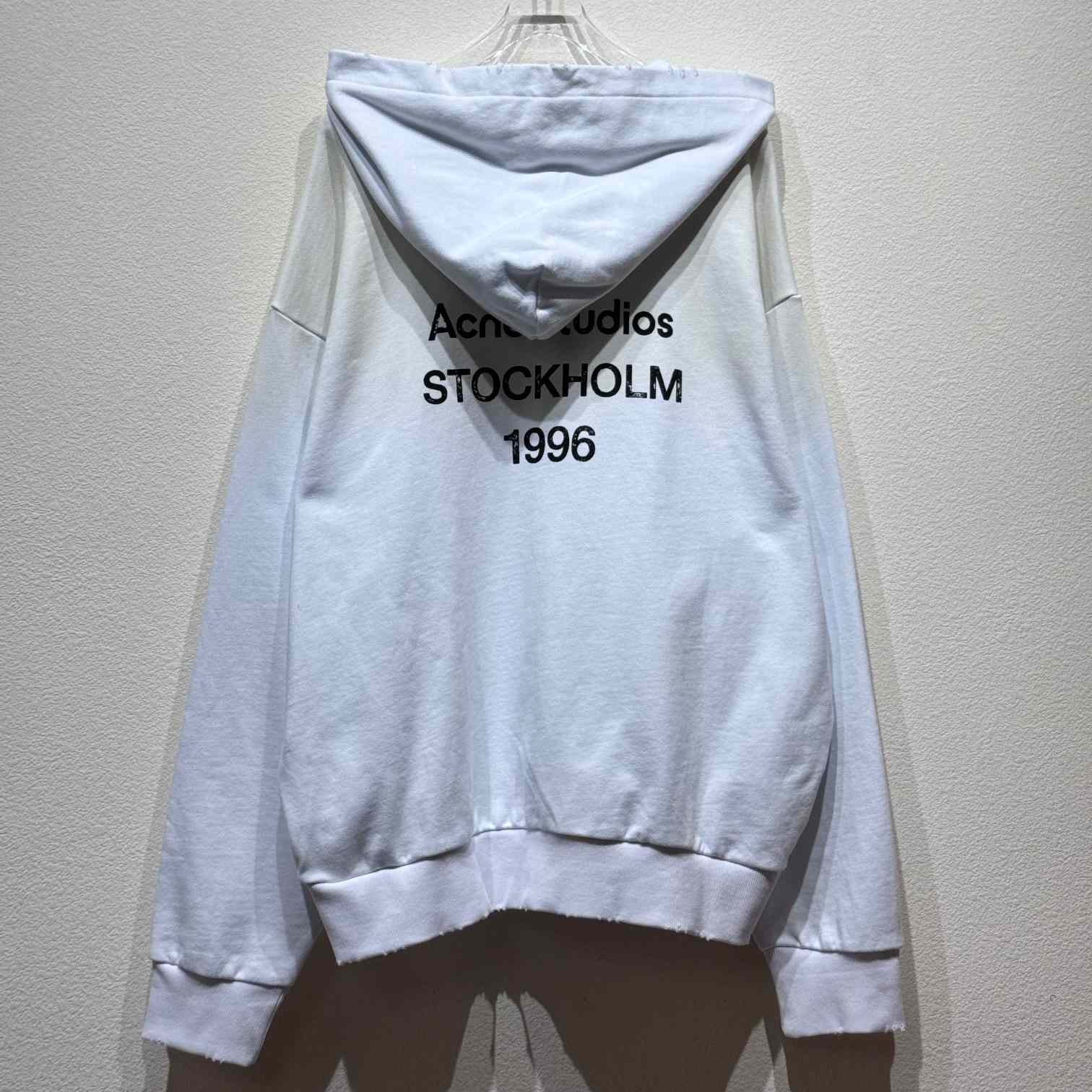 Acne Studios Logo Hooded Sweater - EUR FASHION