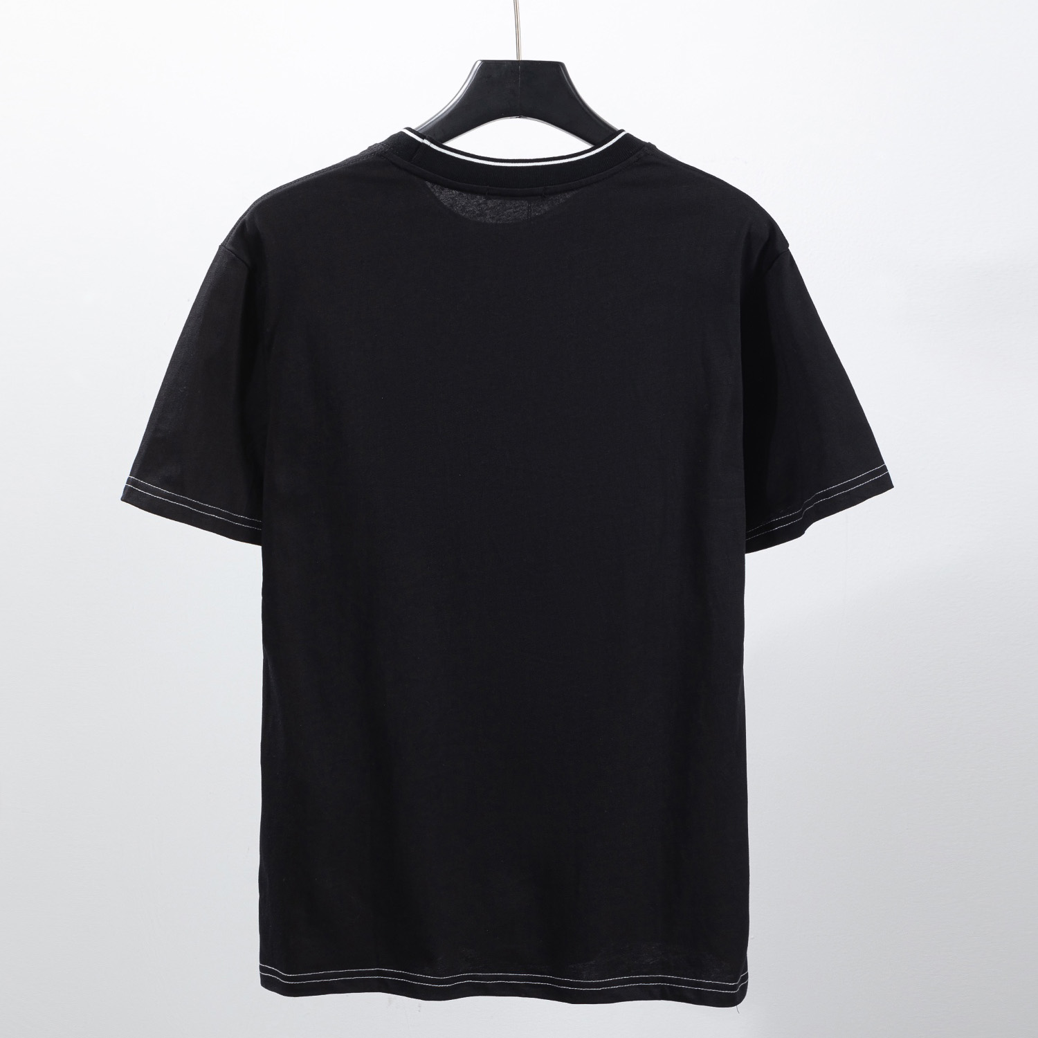 Prada Cotton T-shirt With Nylon Pocket - EUR FASHION