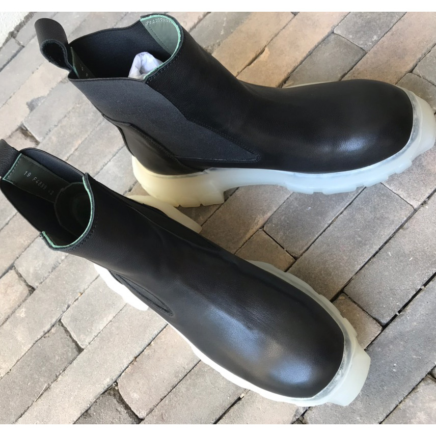 Rick Owens Leather Boots  - EUR FASHION