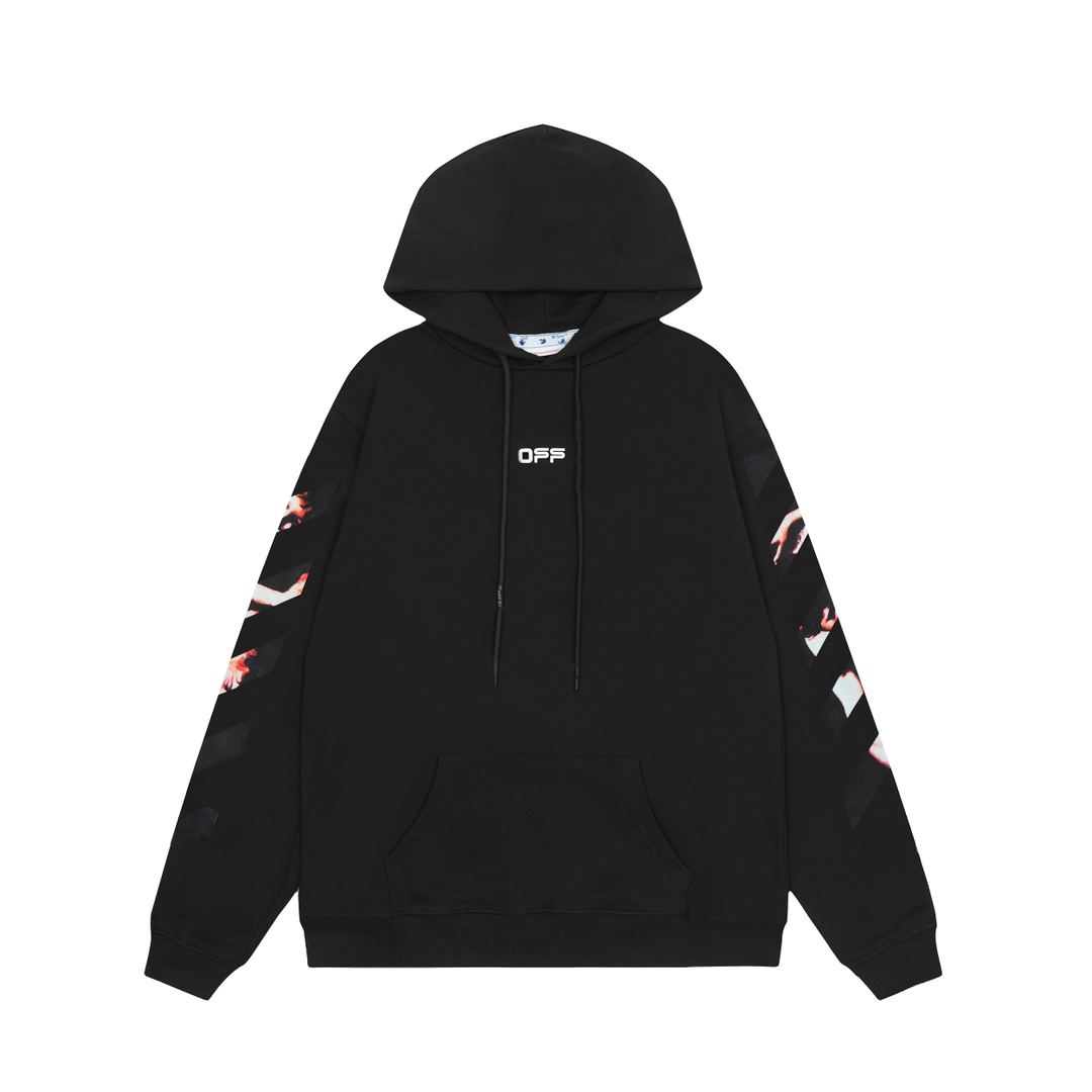 Off-White Caravaggio Arrows Hoodie - EUR FASHION