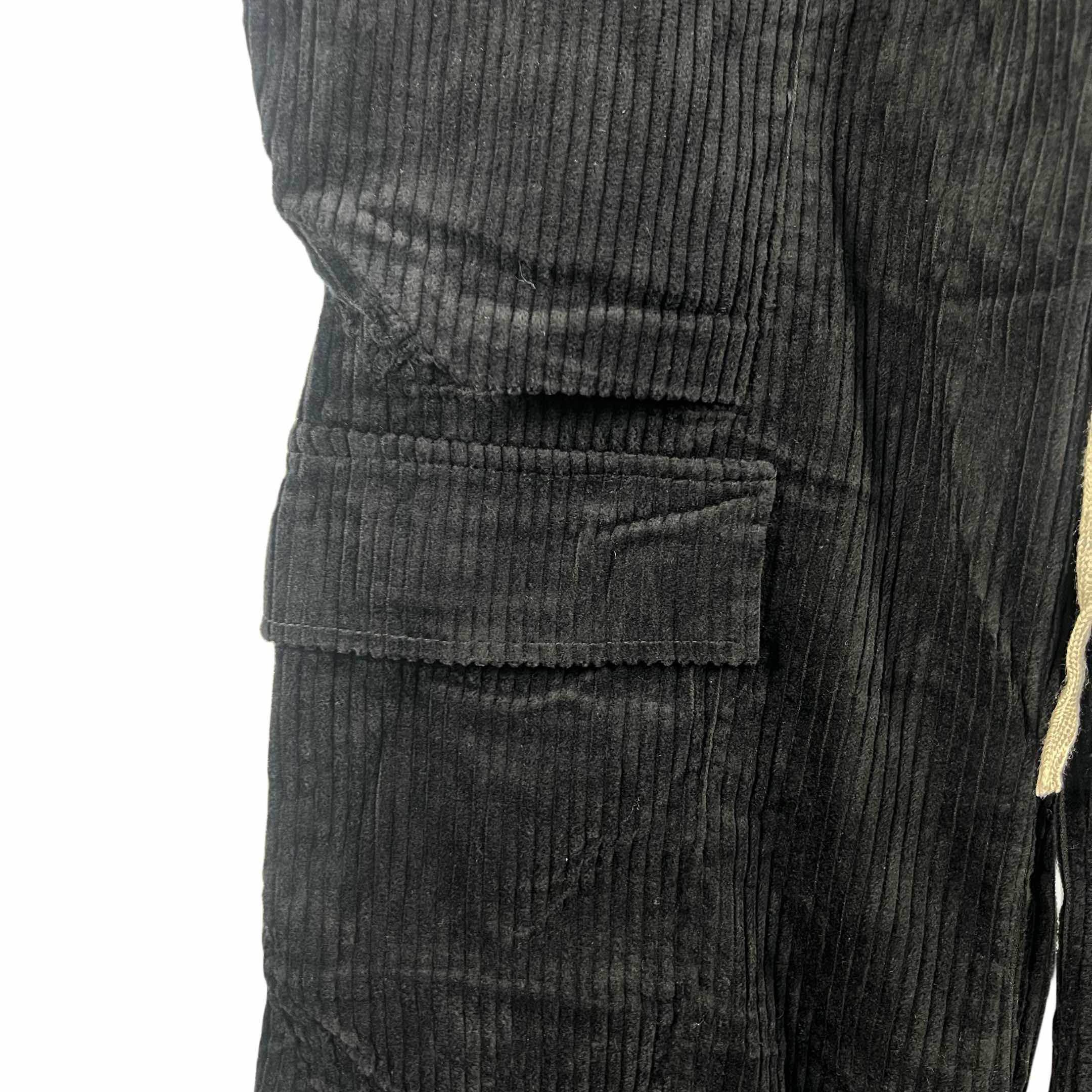 Rick Owens Black Double Jumbo Belas Cargo Pants - EUR FASHION