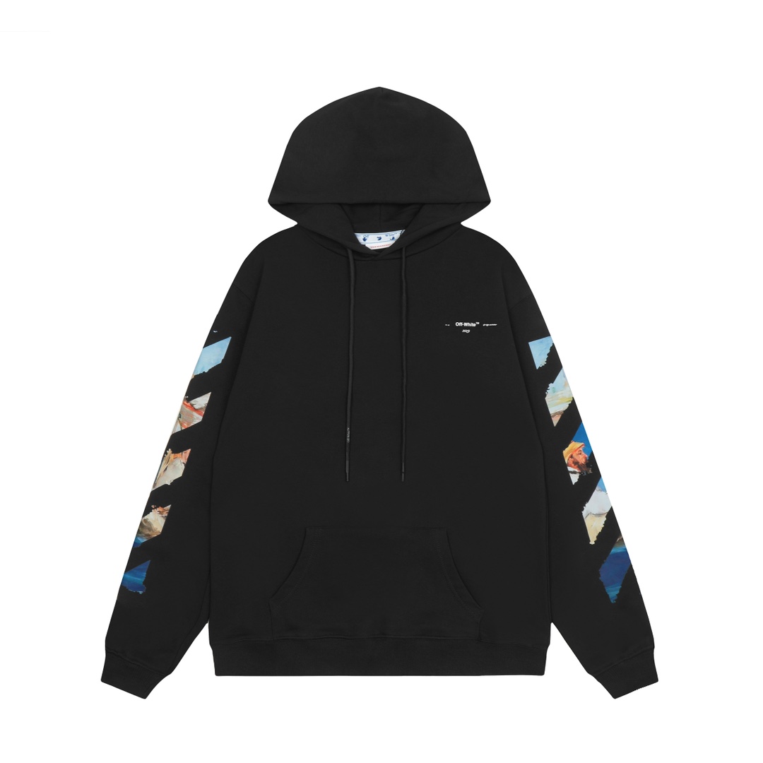 Off-White Cotton Hoodie - EUR FASHION