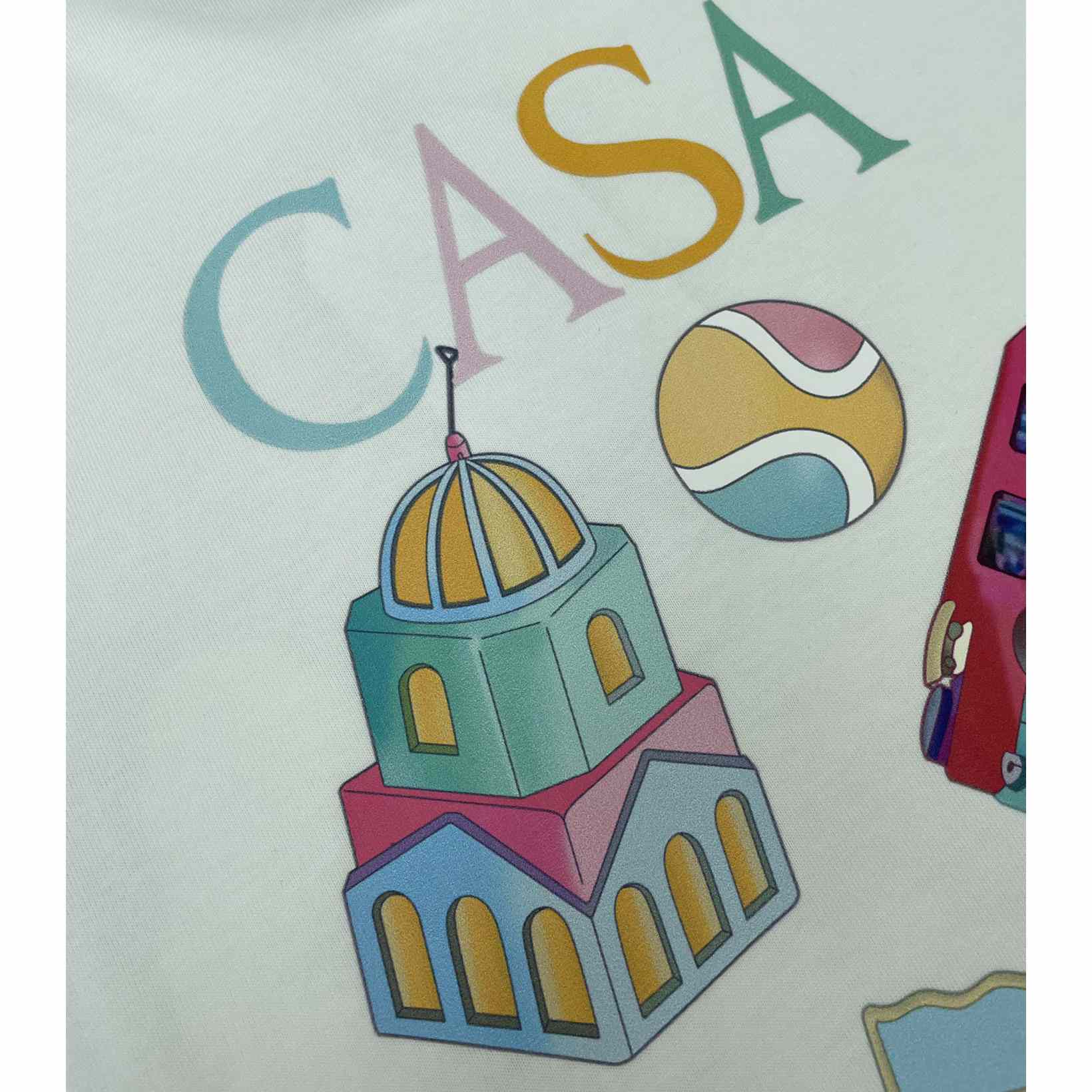 Casablanca Graphic Print T-shirt     C866 - EUR FASHION