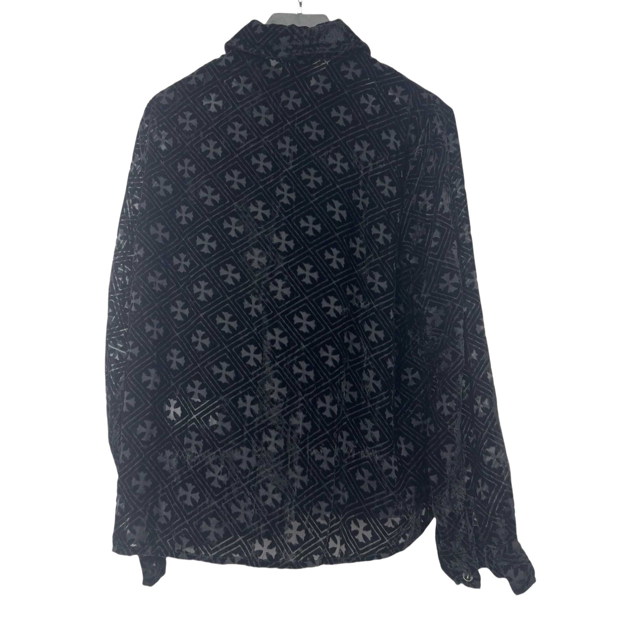 Chrome Hearts Heart Button Down Shirts  - EUR FASHION