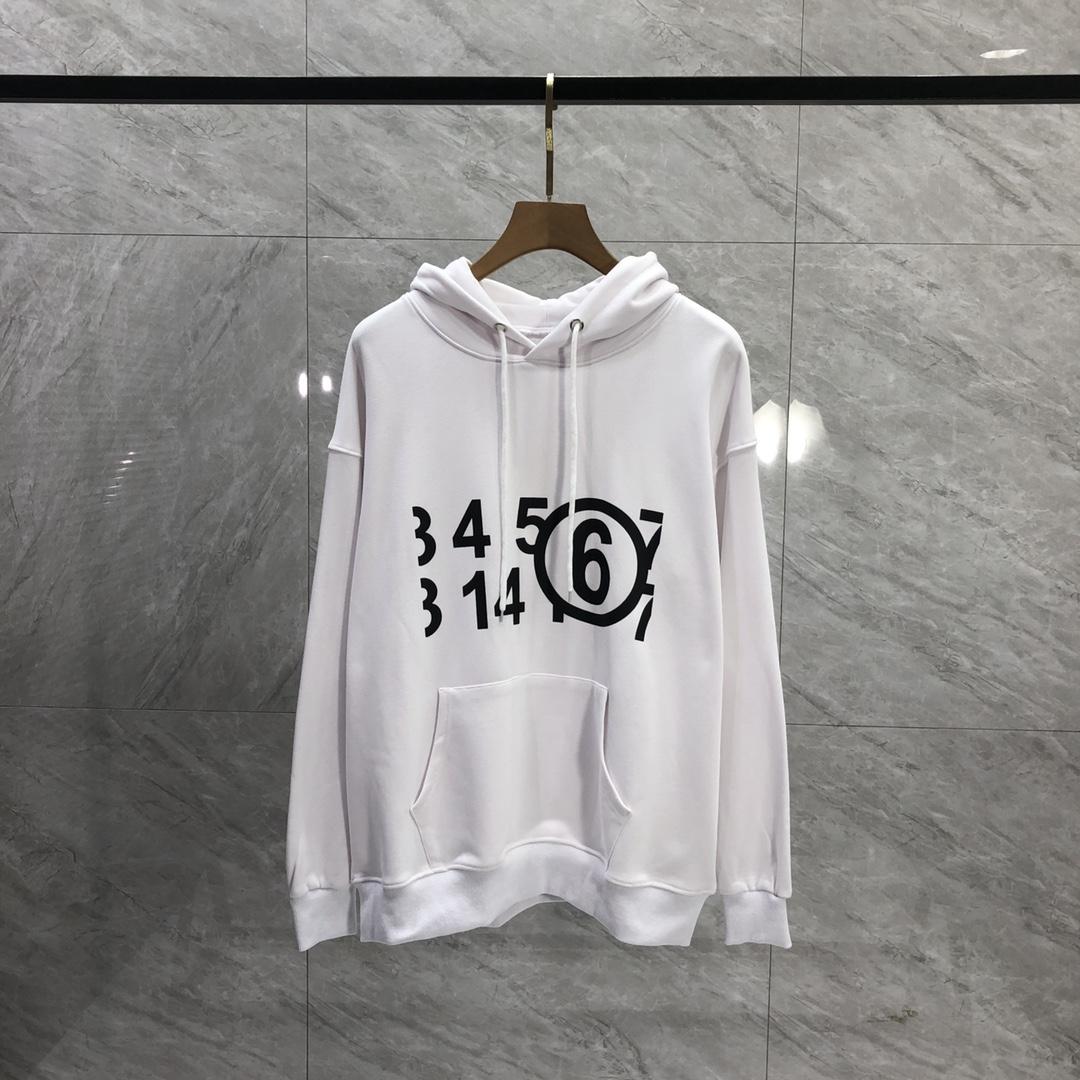 MM6 Maison Margiela Logo Hoodie - EUR FASHION