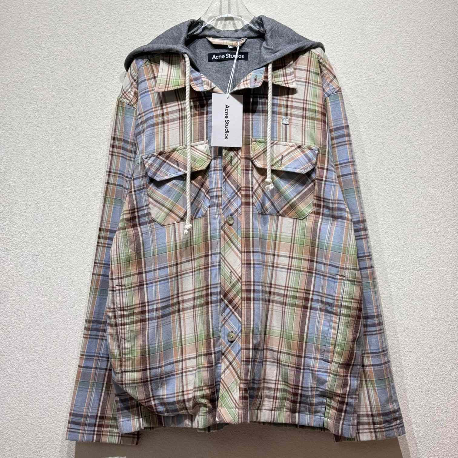 Acne Studios Hooded Overshirt Jacket - EUR FASHION